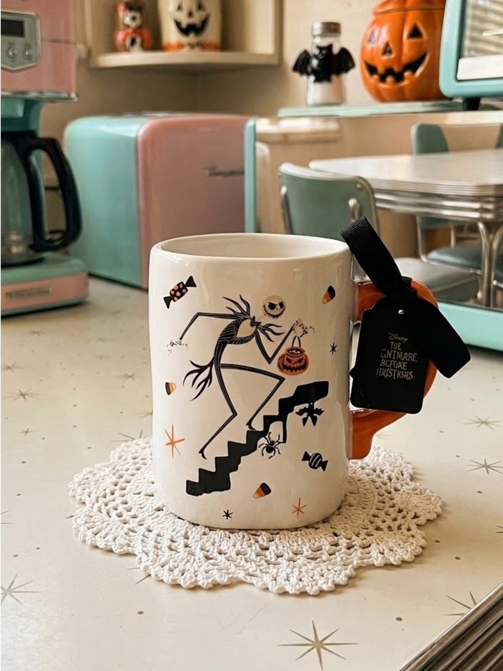 Disney Rae Dunn Nightmare Before Christmas mug